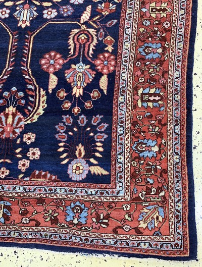 27149312b - Bidjar alt, Persien, Anfang 20.Jhd, Wolle auf Baumwolle, ca. 210 x 135 cm, EHZ: 2 ...