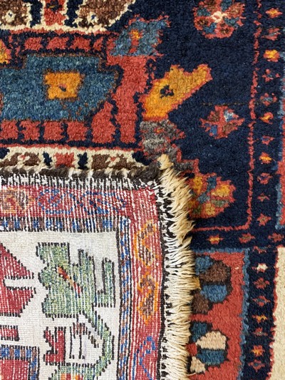 27149313e - Bachtiar alt, Persien, Anfang 20.Jhd, Wolleauf Baumwolle, ca. 235 x 142 cm, EHZ: 2-3 ...
