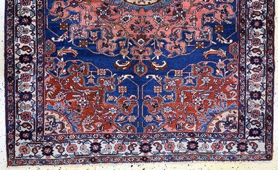 27149314b - Tafresch, Persien, Mitte 20.Jhd, Wolle auf Baumwolle, ca. 198 x 142 cm, EHZ: 2-3 ...