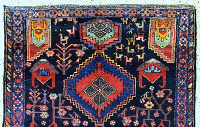 27149315a - Shahsawan, Persien, Mitte 20.Jhd, Wolle aufBaumwolle, ca. 195 x 132 cm, EHZ: 3 ...