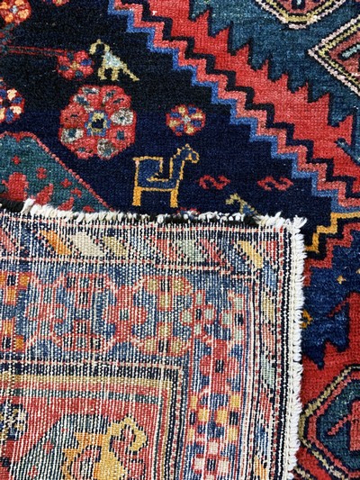 27149315e - Shahsawan, Persien, Mitte 20.Jhd, Wolle aufBaumwolle, ca. 195 x 132 cm, EHZ: 3 ...