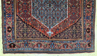 27149318c - Antiker Bidjar, Persien, um 1900, Wolle aufBaumwolle, ca. 230 x 140 cm, EHZ: 2-3 ...