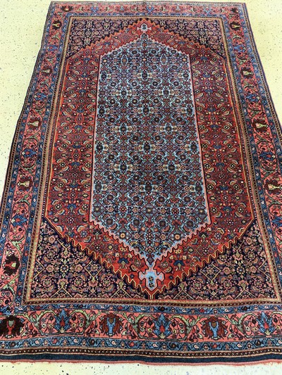 27149318d - Antiker Bidjar, Persien, um 1900, Wolle aufBaumwolle, ca. 230 x 140 cm, EHZ: 2-3 ...