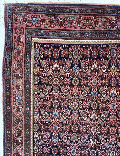 27149319c - Bidjar fein alt, Persien, Anfang 20.Jhd, Wolle auf Baumwolle, ca. 210 x 145 cm, EHZ: 2 ...