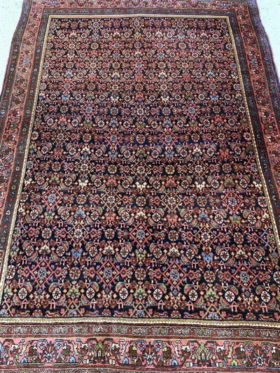 27149319e - Bidjar fein alt, Persien, Anfang 20.Jhd, Wolle auf Baumwolle, ca. 210 x 145 cm, EHZ: 2 ...