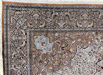 27149320g - Kaschmir, Indien, Ende 20.Jhd, merzerisierte Baumwolle, ca. 360 x 275 cm, ...