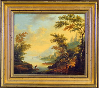 27149481a - Nachfolger des Christian Georg Schütz d.Ä. (1718-1791), 18.Jh., 2 Werke: romantische ...