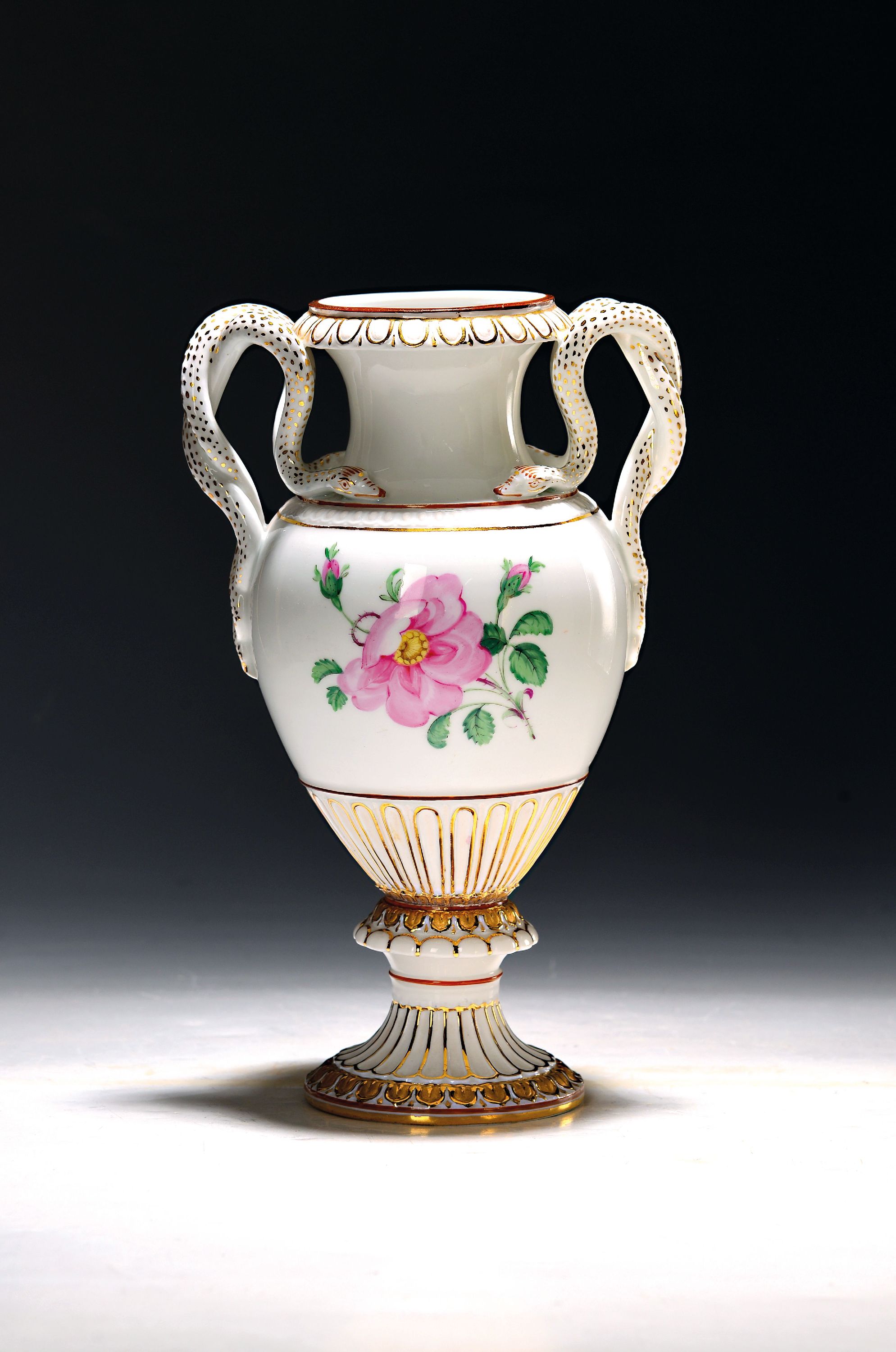 Image 27149505 - Double-handled vase, Meissen, around 1900, 2ndchoice, designed by Leuteritz, double ...