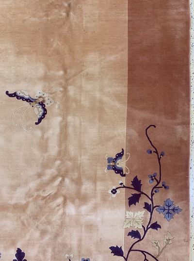 27149561c - Peking alt, China, Anfang 20.Jhd, Wolle aufBaumwolle, ca. 345 x 250 cm, EHZ: 2(Flecken) ...