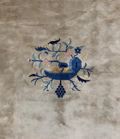 27149562c - Peking alt, China, Anfang 20.Jhd, Wolle aufBaumwolle, ca. 293 x 193 cm, ...