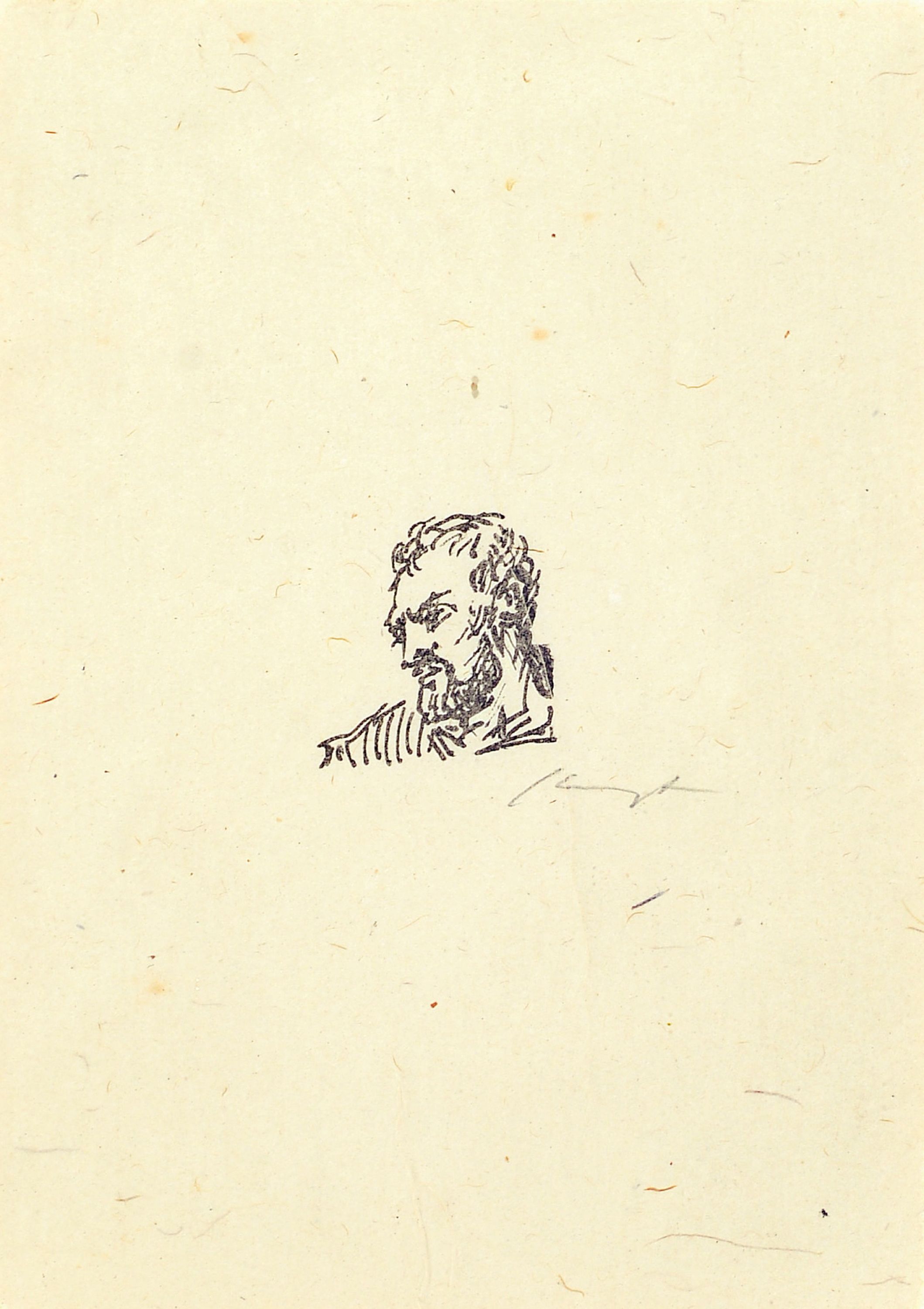 Image 27149701 - Max Slevogt 1868 Landshut-1932 Leinsweiler, 2 Lithographien, kleinformatig, je ...