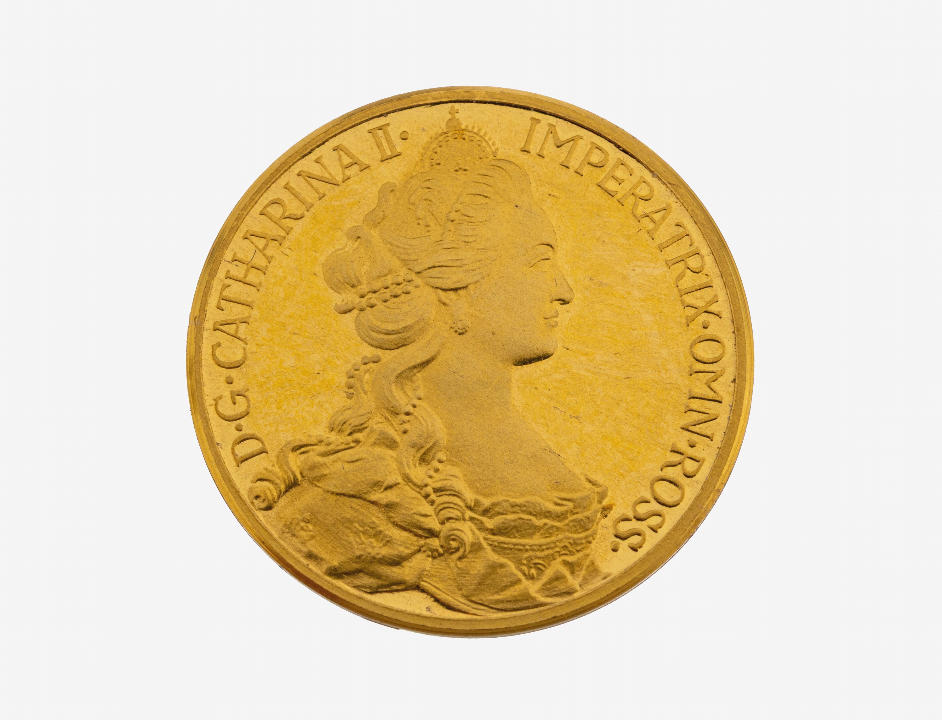 Image 27149710 - Medaille, Numis Mundi, GG 999/000, Catharina II., ca. 3.1 g
