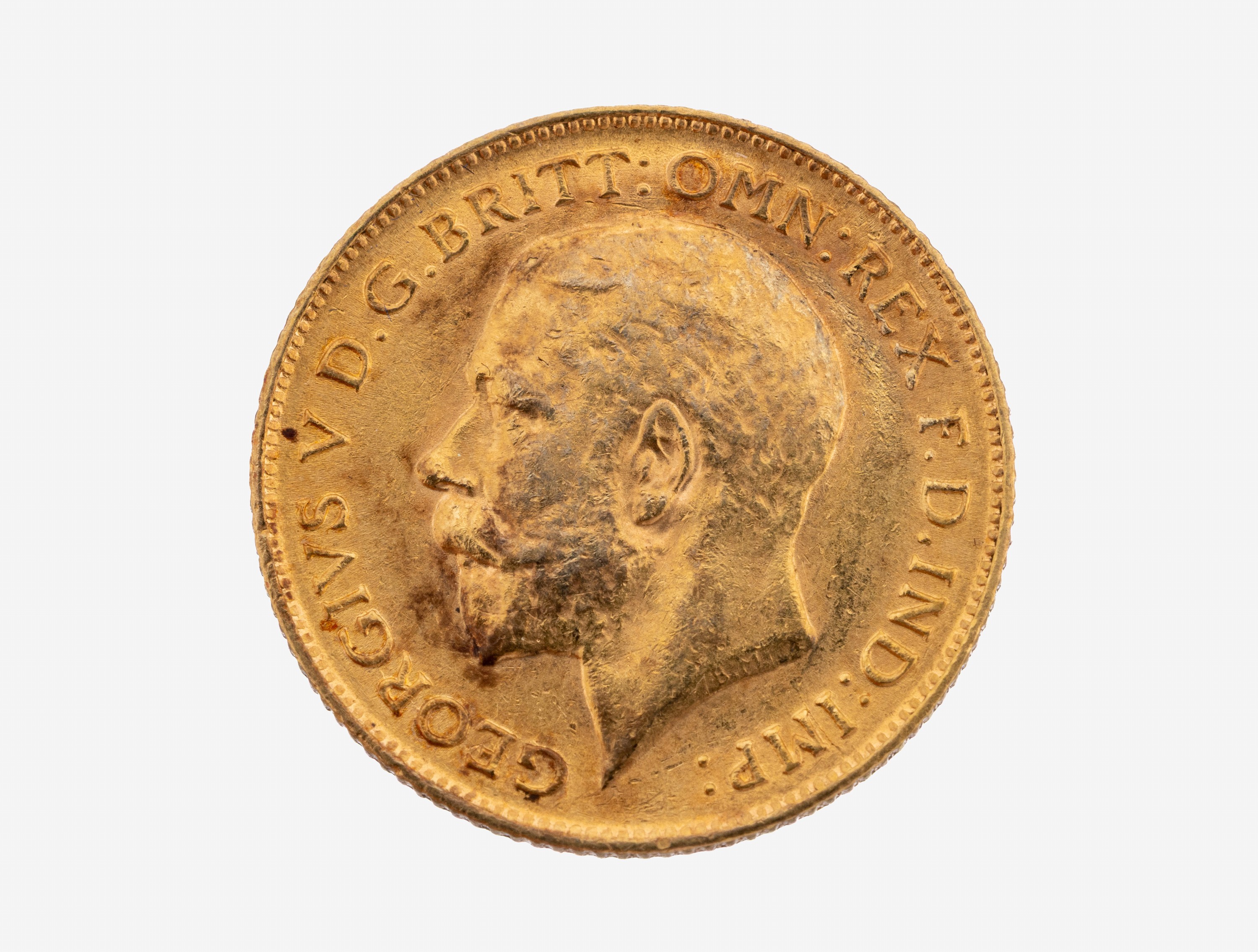 Image 27149712 - Goldmünze 1/2 Sovereign 1911, Georg V.