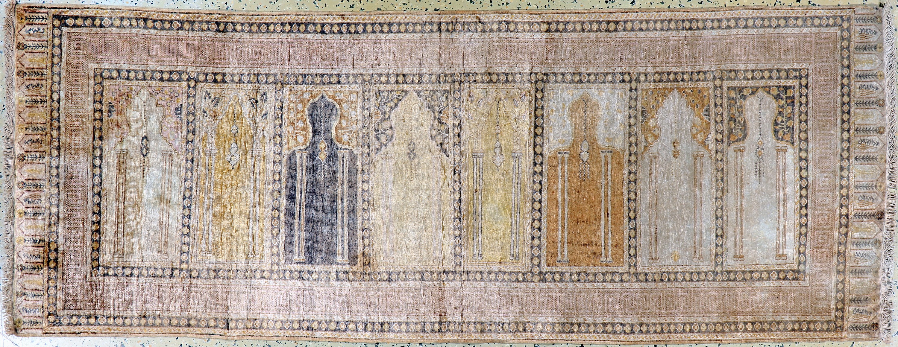 Image 27149775 - Kayseri, Türkei, Anfang 20.Jhd., merzerisierte Baumwolle, ca. 230 x 89 cm, EHZ:2-3 ...