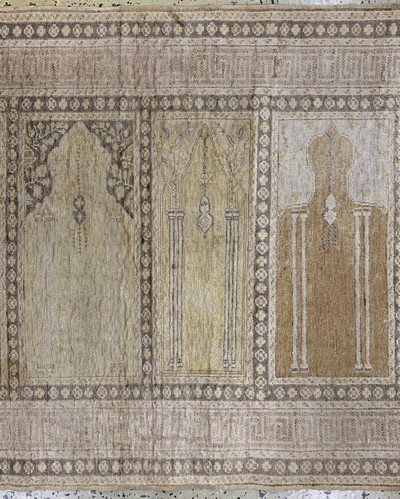 27149775b - Kayseri, Türkei, Anfang 20.Jhd., merzerisierte Baumwolle, ca. 230 x 89 cm, EHZ:2-3 ...