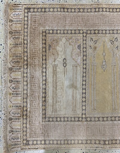27149775d - Kayseri, Türkei, Anfang 20.Jhd., merzerisierte Baumwolle, ca. 230 x 89 cm, EHZ:2-3 ...
