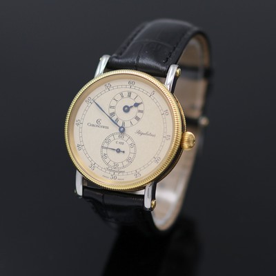 Image CHRONOSWISS Herrenarmbanduhr Regulateur in Stahl/Gold Referenz CH 1222, Automatik, ...