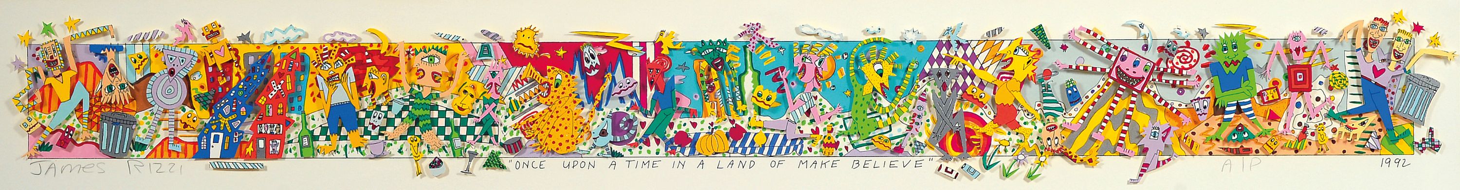 Image 27150255 - James Rizzi, 1950-2011 New York, Once upon a time in a land of make believe, ...