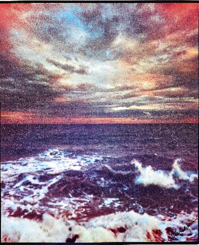 27150237k - Gerhard Richter, geb. 1932, Seestück, Farboffset, Multiple, rechts unten mit Filzstift ...