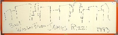 27150255r - James Rizzi, 1950-2011 New York, Once upon a time in a land of make believe, ...