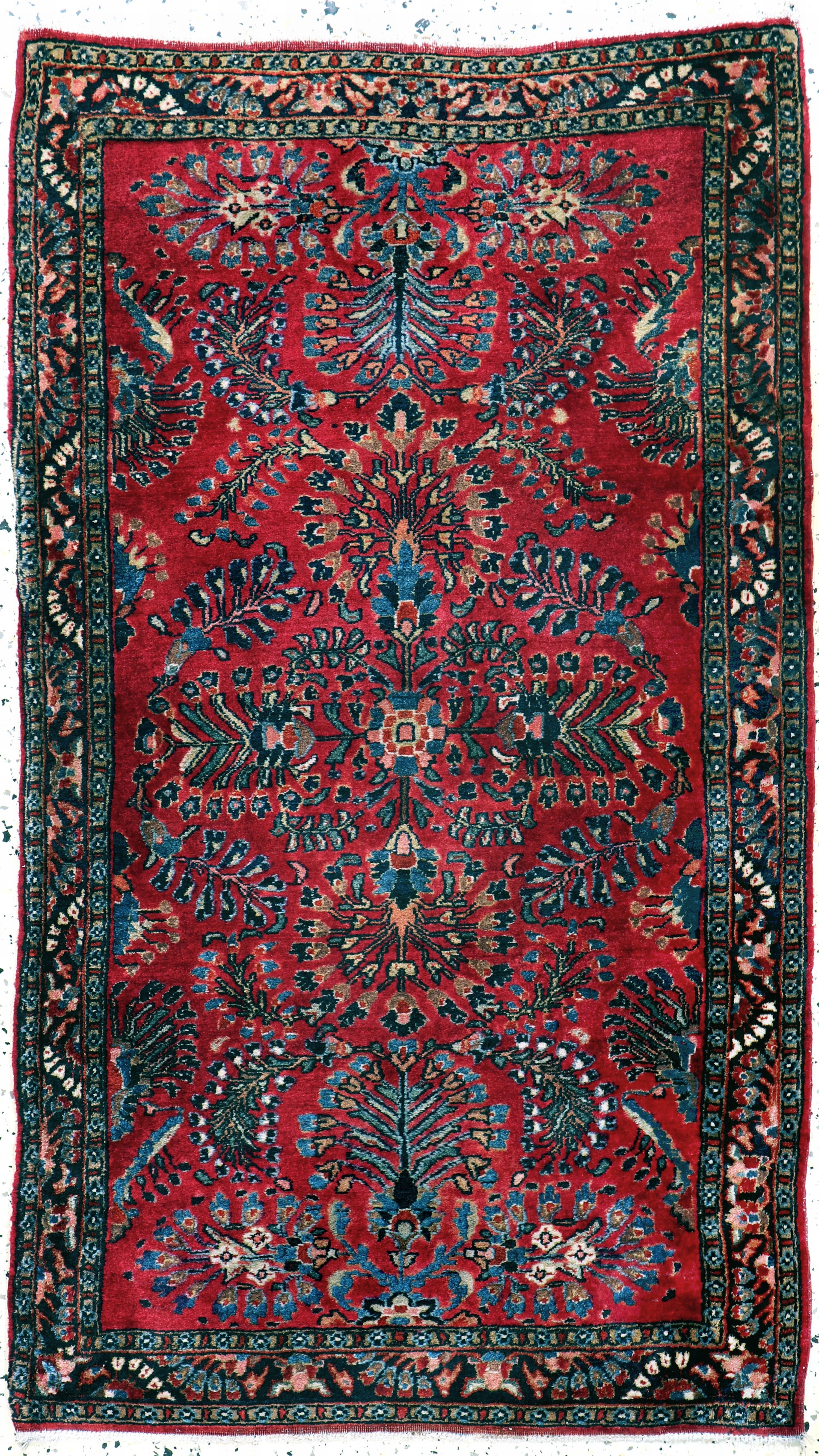 Image 27151074 - Us Re-Import Sarogh, Persien, Anfang 20.Jhd, Korkwolle, ca. 145 x 85 cm, EHZ: 2 ...