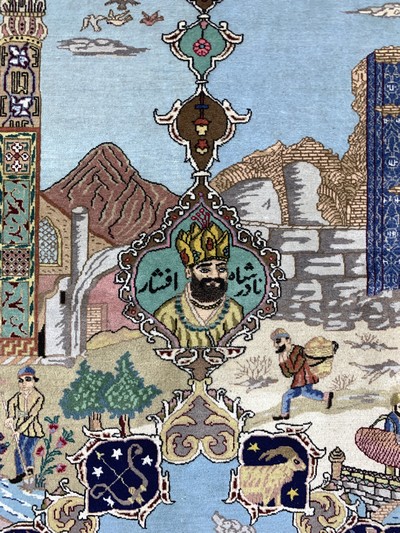 27151062f - Täbriz fein(50 Raj), Persien, Mitte 20.Jhd,Korkwolle auf Baumwolle, ca. 280 x 200 cm, ...