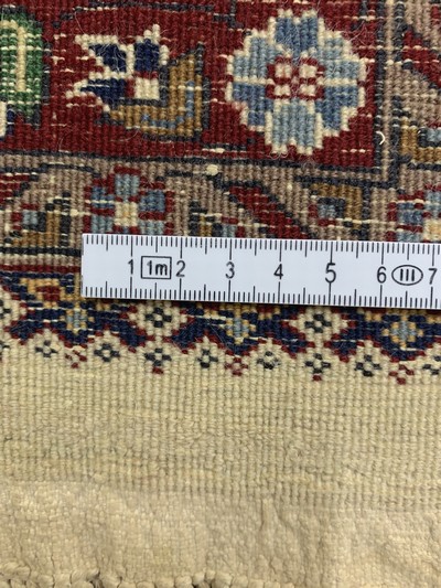 27151063j - Lahor fein, Pakistan, Mitte 20.Jhd, Wolle auf Baumwolle, ca. 370 x 270 cm, EHZ: ...