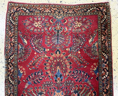 27151074a - Us Re-Import Sarogh, Persien, Anfang 20.Jhd, Korkwolle, ca. 145 x 85 cm, EHZ: 2 ...