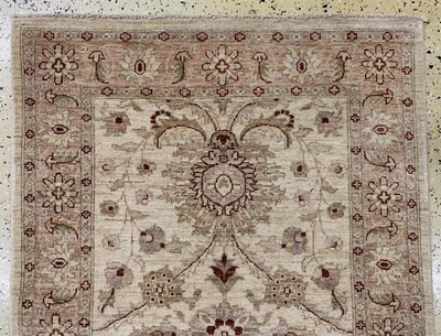 27151090a - 2 Lots Sigler, Pakistan, Ende 20.Jhd, Wolleauf Baumwolle, ca. 151 x 97 cm & ca. 96 x 65 ...