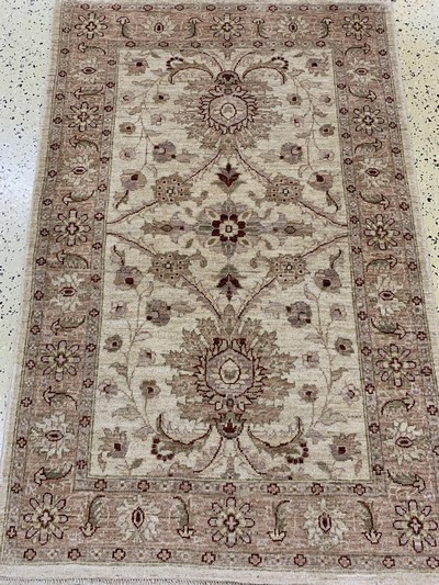 27151090c - 2 Lots Sigler, Pakistan, Ende 20.Jhd, Wolleauf Baumwolle, ca. 151 x 97 cm & ca. 96 x 65 ...