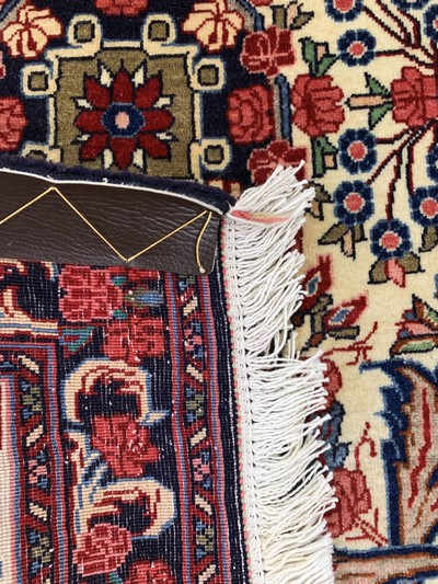 27151119c - 2 Lots Bidjar, Persien, Ende 20.Jhd, Wolle auf Baumwolle, ca. 112 x 70 cm & ca. 88 x 67 ...