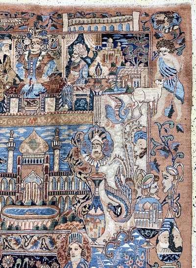 27151123i - Kaschmar alt, Persien, Mitte 20.Jhd, Wolle auf Baumwolle, ca. 400 x 302 cm, EHZ: 3 ...