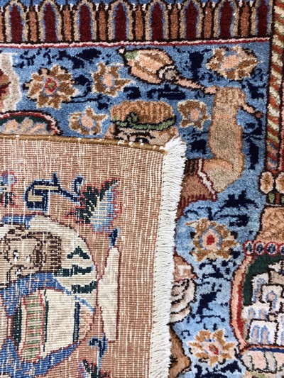 27151123k - Kaschmar alt, Persien, Mitte 20.Jhd, Wolle auf Baumwolle, ca. 400 x 302 cm, EHZ: 3 ...