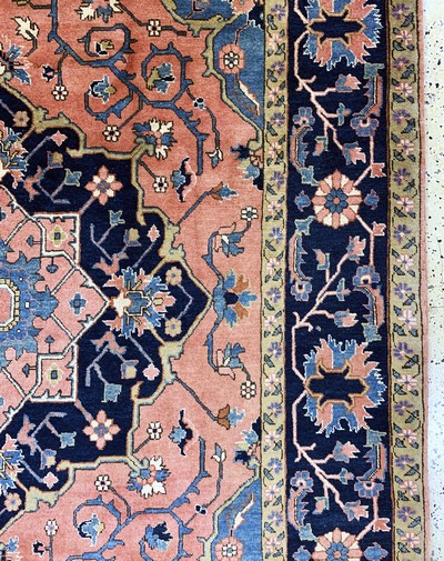 27151124d - Heriz alt, Persien, Mitte 20.Jhd, Wolle aufBaumwolle, ca. 310 x 205 cm, EHZ: 1-2 ...