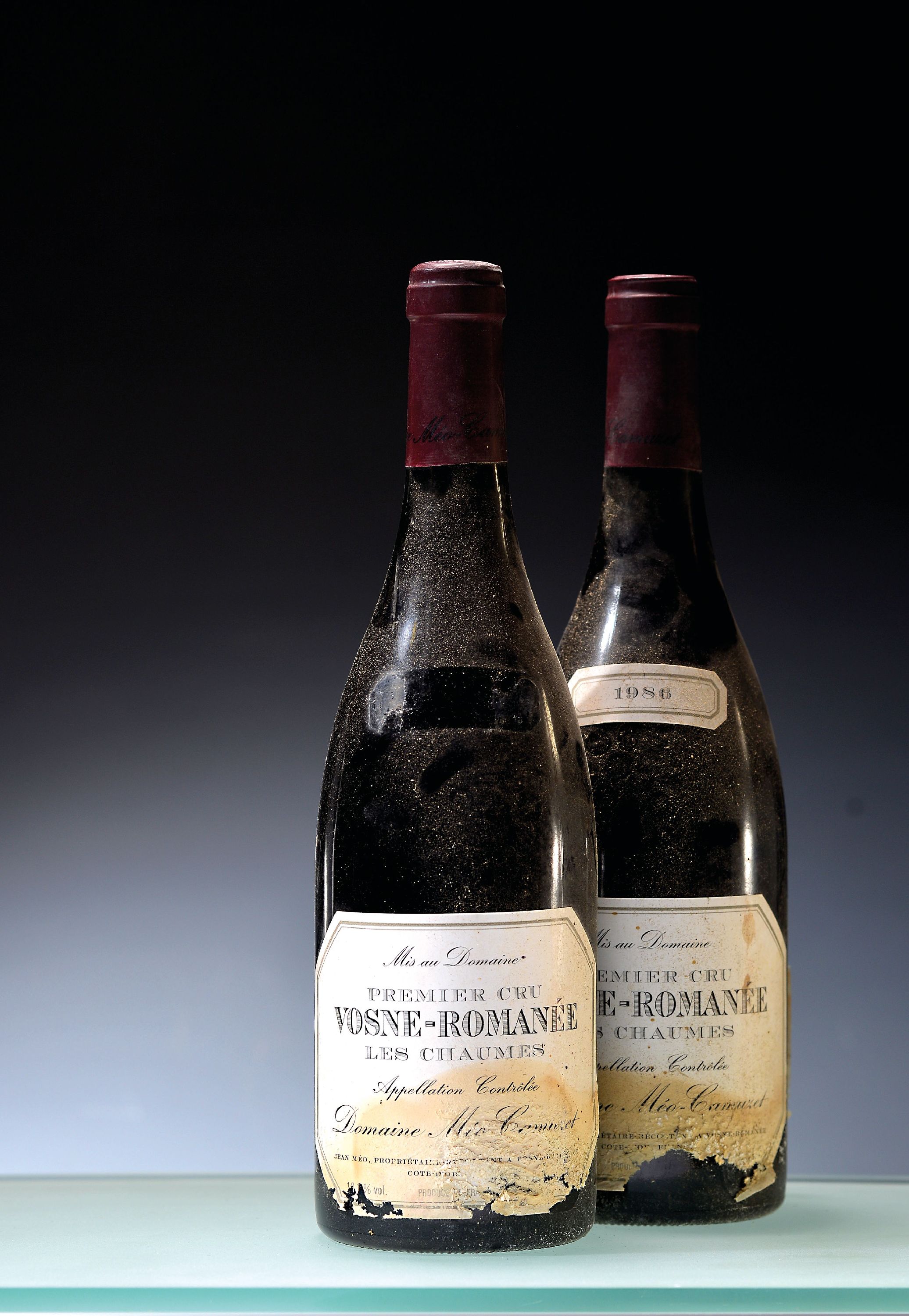 Image 27151504 - 5 Flaschen 1986 Meo-Camuzet Les Chaumes, Vosne-Romanee, Premier Cru, ca. 75cl, ...