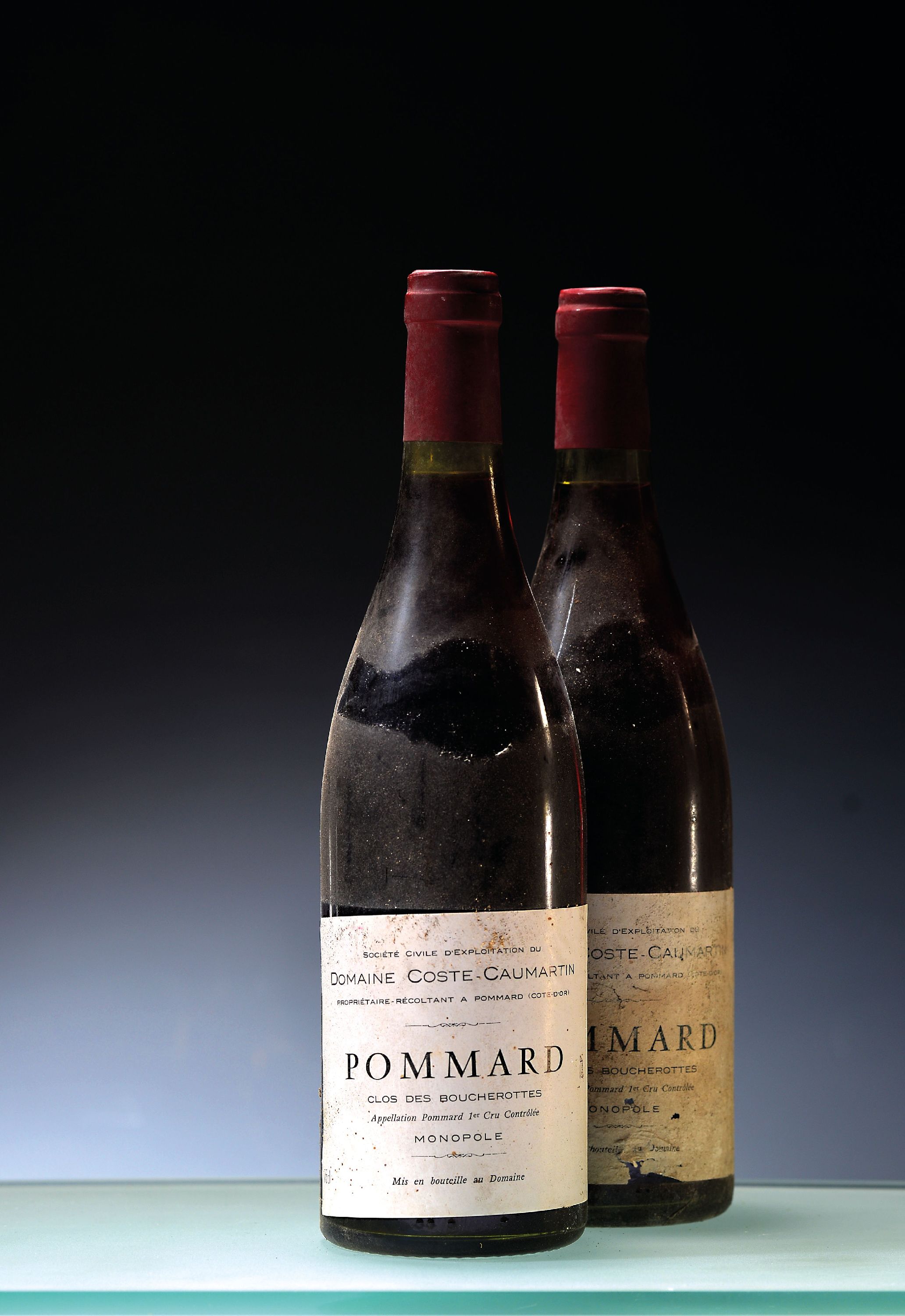 Image 27151673 - 7 bottles of 1982 Domaine Coste-Caumartin Pommards 1er Cru Les Clos des Boucherottes ...