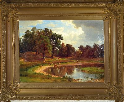 27151817k - Zuschreibung: Paul (Gottlieb Daniel) Weber, 1823 Darmstadt-1916 München, Bäuerin und ...