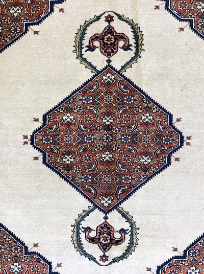 27152084c - Lahor, Pakistan, Ende 20.Jhd, Wolle auf Baumwolle, ca. 188 x 140 cm , ...