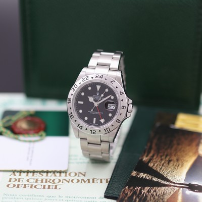 Image ROLEX gents wristwatch Oyster Perpetual Date Explorer II reference 16570, self winding, ...