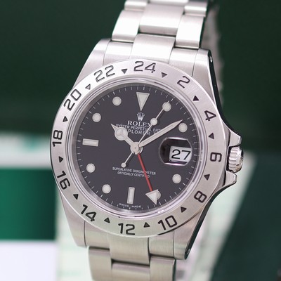 27152216a - ROLEX Herrenarmbanduhr Oyster Perpetual Date Explorer II Referenz 16570, Automatik, ...
