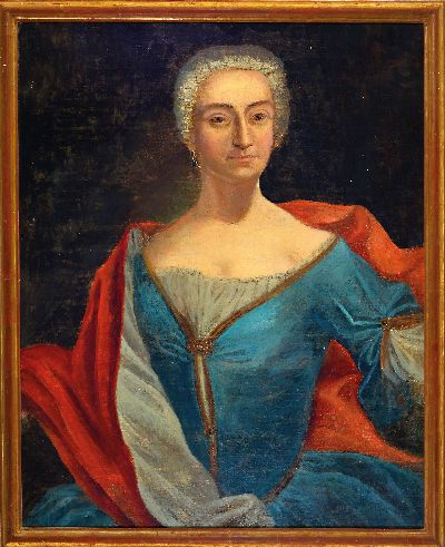 27152227l - Unbekannter Maler des 18. Jh., 2 Pendants: Porträt von Mann und Frau, Öl/Lwd, ...