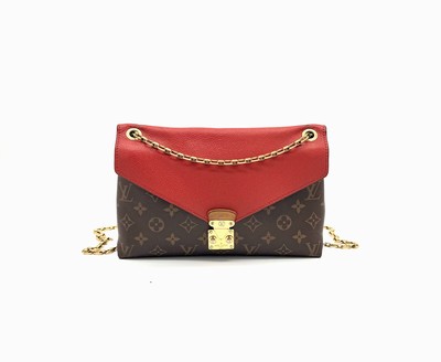 LOUIS VUITTON PALLAS CHAIN TASCHE VINTAGE A26 -Breite: 26 cm ...