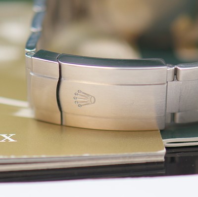27153163c - ROLEX wristwatch Oyster Perpetuel Air-King ´Domino´s Pizza´ reference 114200, self ...