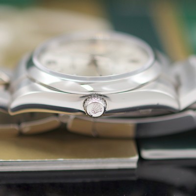 27153163e - ROLEX wristwatch Oyster Perpetuel Air-King ´Domino´s Pizza´ reference 114200, self ...