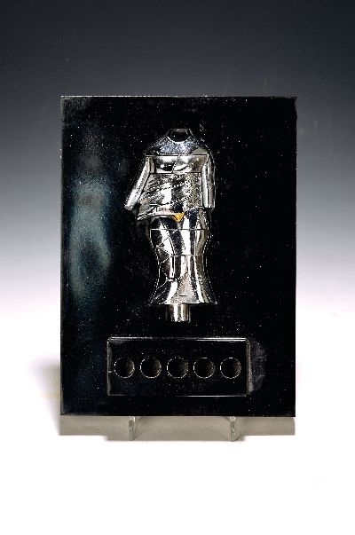 Image Miguel Berrocal, 1933-2006, Skulptur, zerlegbar in mehreren Teile, La mini Cariatide , ...
