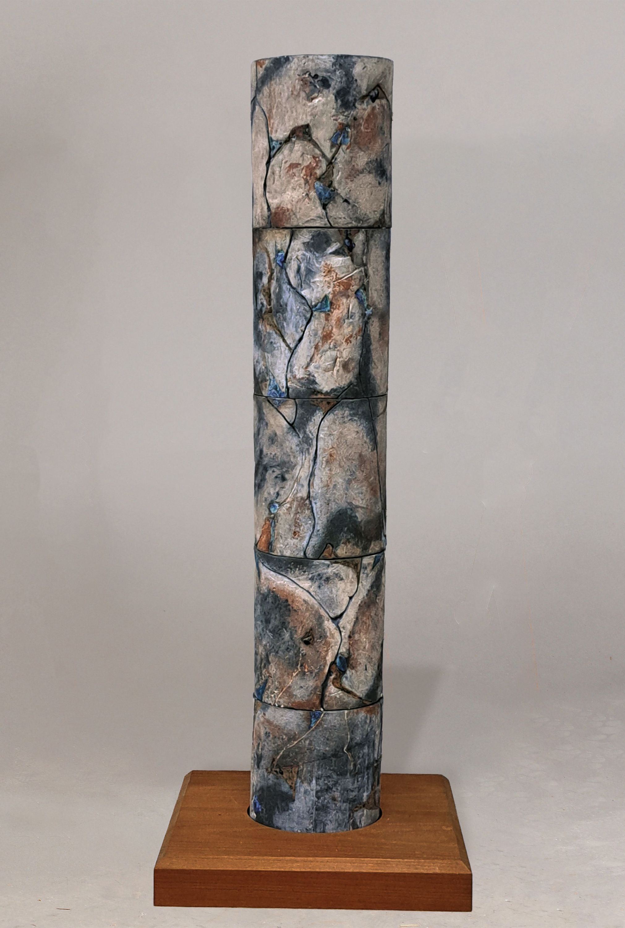 Image 27153207 - Hannelore Langhans, geb. 1944, Stele, Keramik, H.ca. 85 cm
