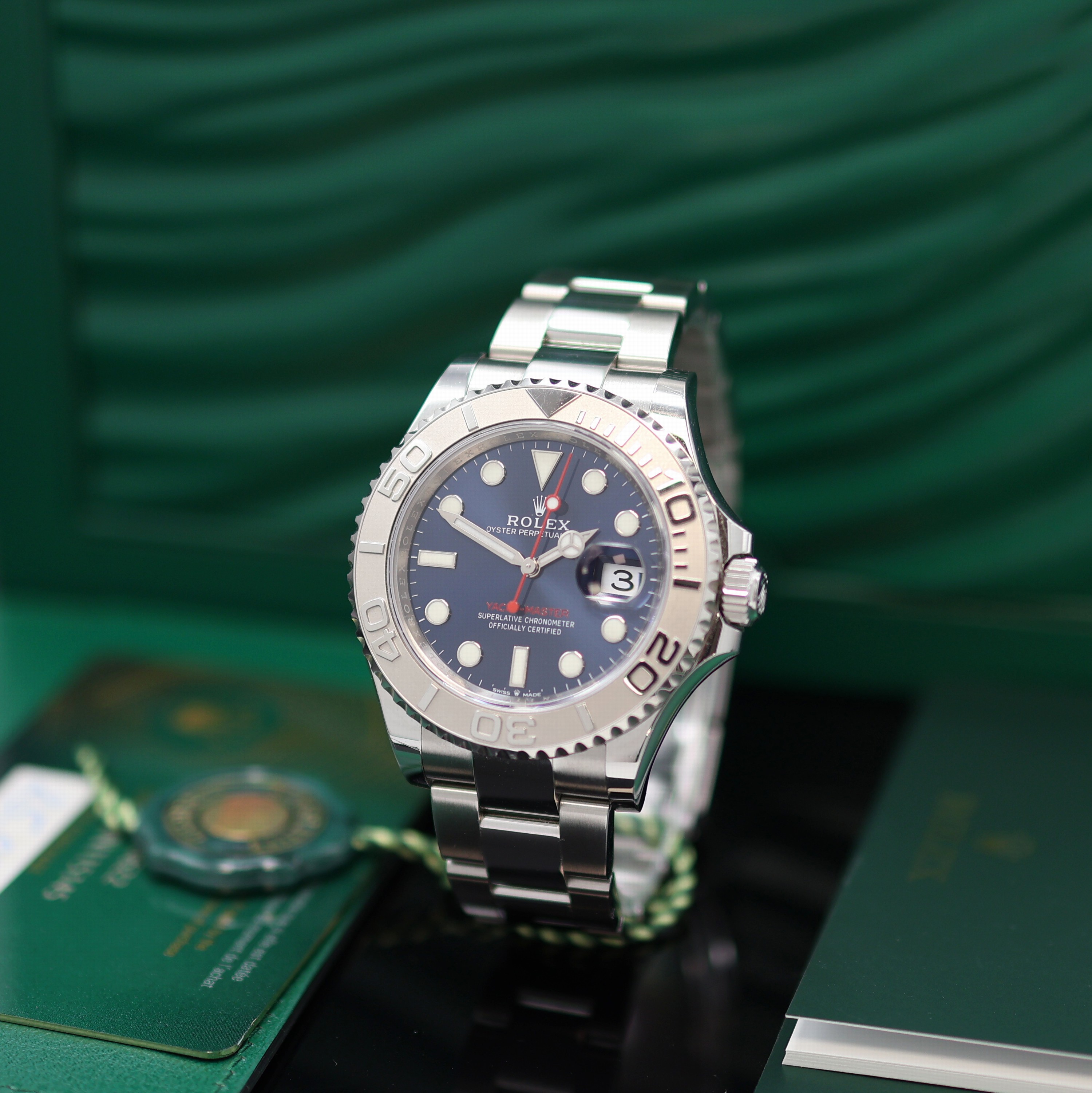 Image 27153253 - ROLEX Herrenarmbanduhr Oyster Perpetual Date Yacht-Master Referenz 126622, Automatik, ...