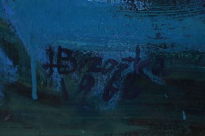 27153209a - Heinz Brzoska, geb. 1942 Kattowitz, Öl/Hartfaser, sign., dat. 1966, R. ca. 55x46 cm