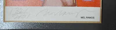 27153241b - Mel Ramos (1935-2018): I Love Women, Bielefeld, Kerber Verlag 2001, mit handsigniertem ...