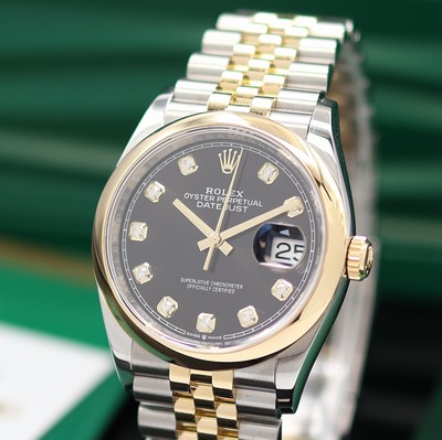 27153242a - ROLEX Armbanduhr Oyster Perpetual Datejust 36 Referenz 126203, Automatik, LC 100, ...